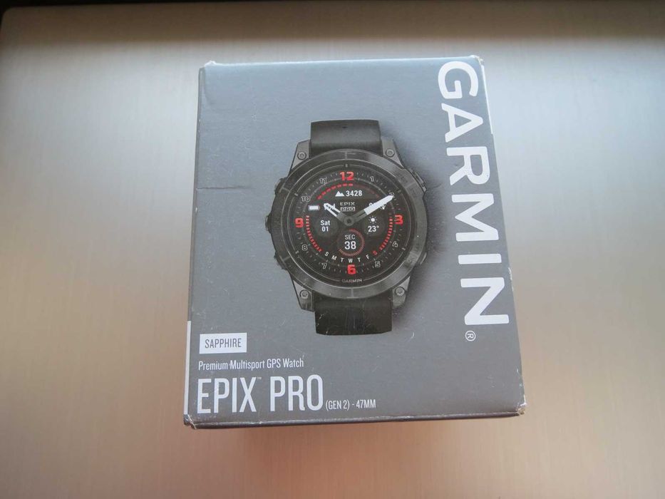 Garmin Epix Pro Gen. 2 Sapphire 47mm Black. Nou in cutie, nepornit