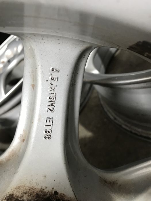 Set jante Vw polo / fabia R 15 . 5 x 100