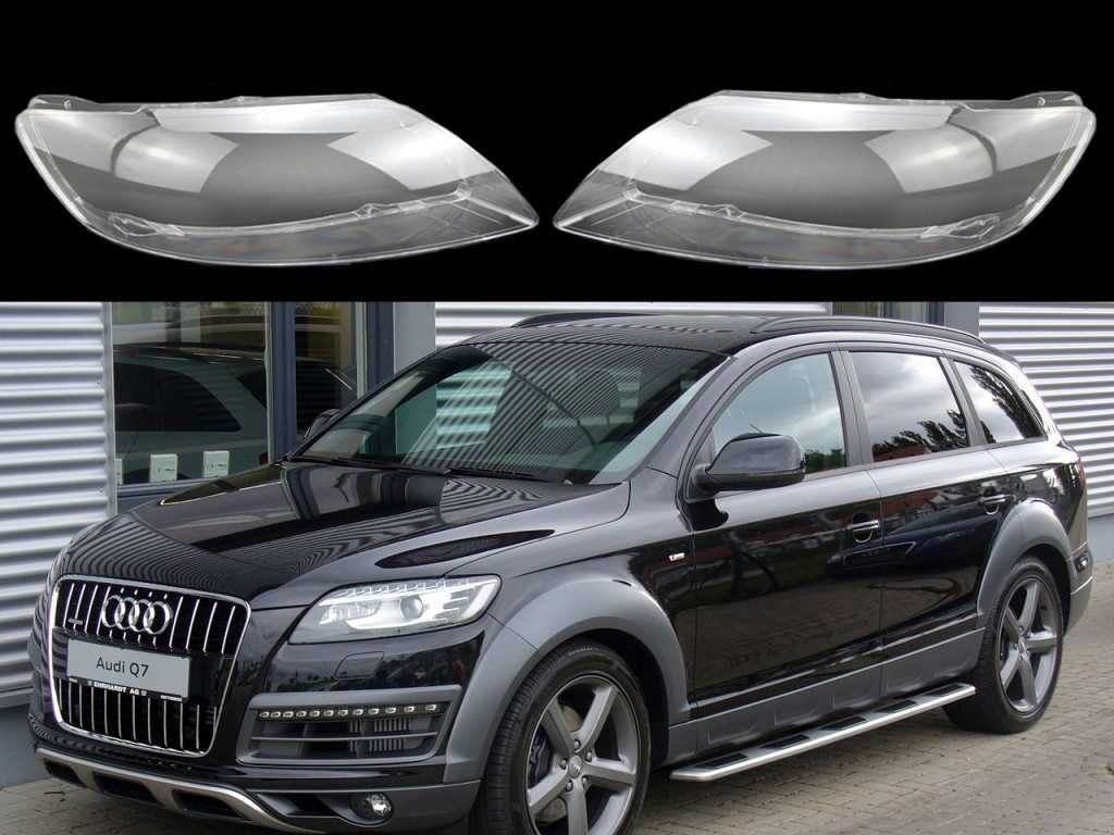 Комплект Стъкла за фарове на Audi Q7 4L / Ауди Кю7 4Л