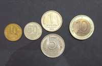 Набор монет ГКЧП 1991 года