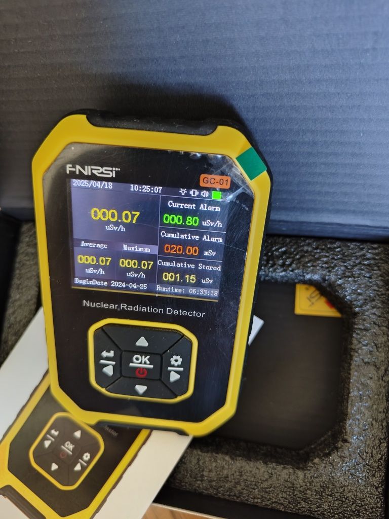Дозиметр Fnirsi GC-01