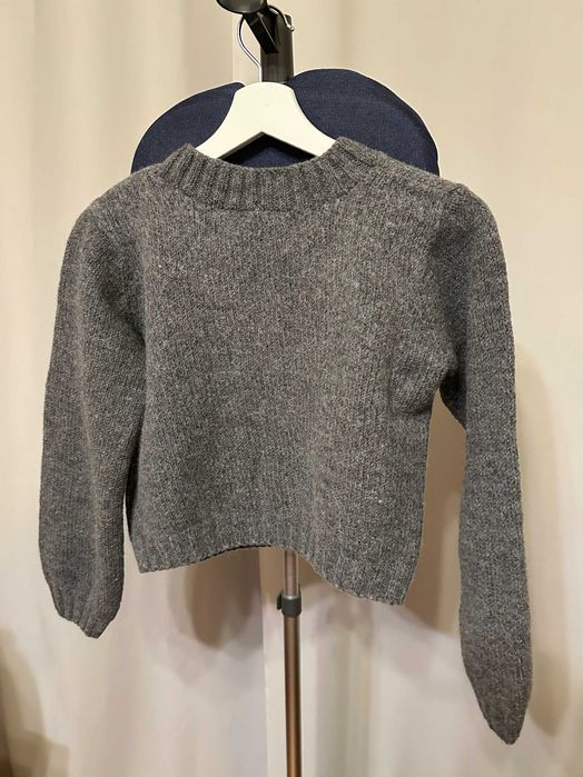 Teadore P сив кашмирен пуловер, подходящ за S размер