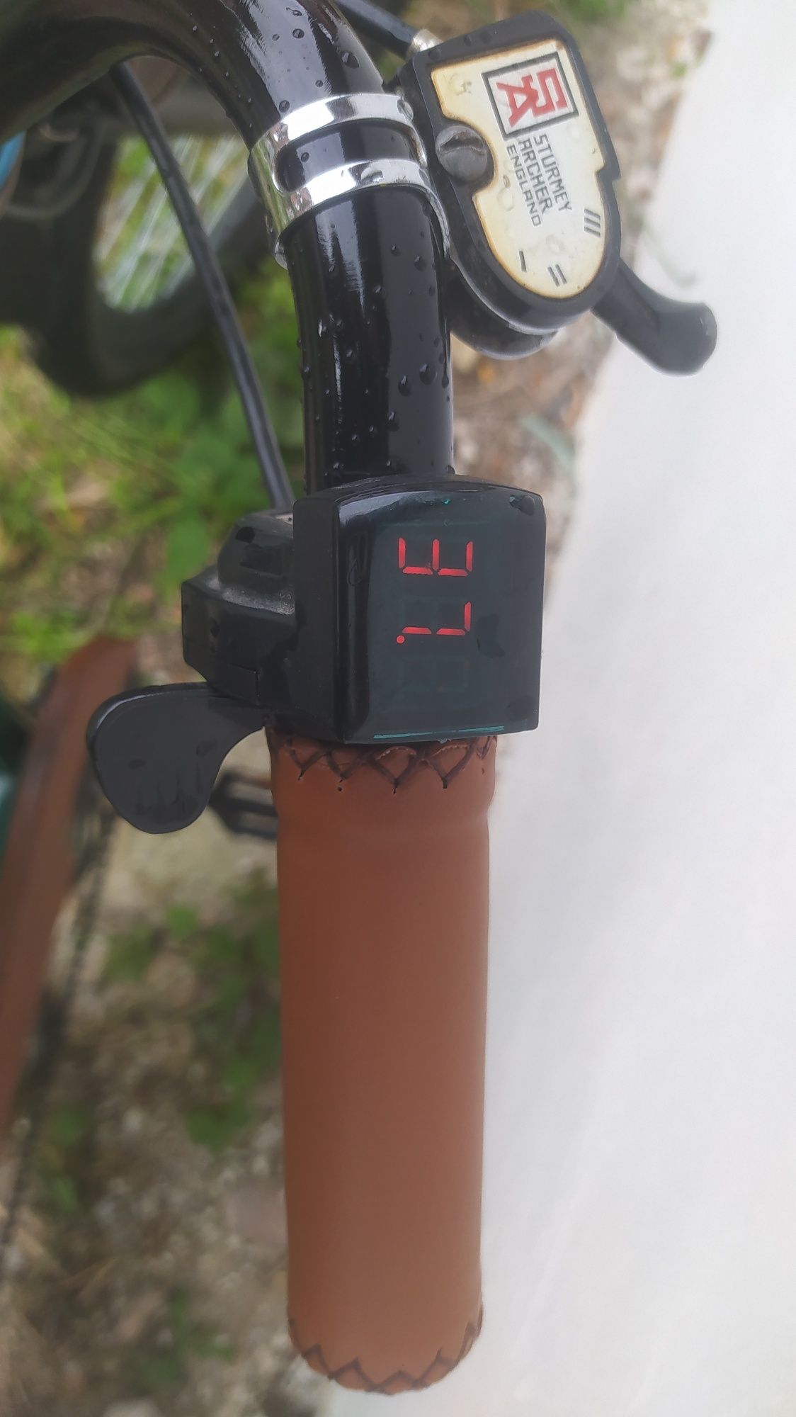 Електрически чопър велосипед 36/48v 12Аh с газ и детска седалка