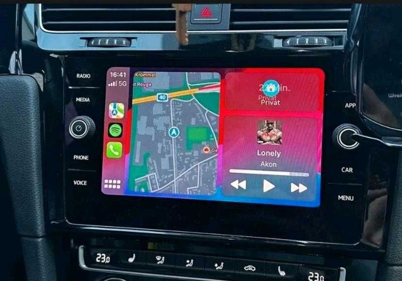 App Connect Cheie Activare Apple Carplay Android Auto Volkswagen Card