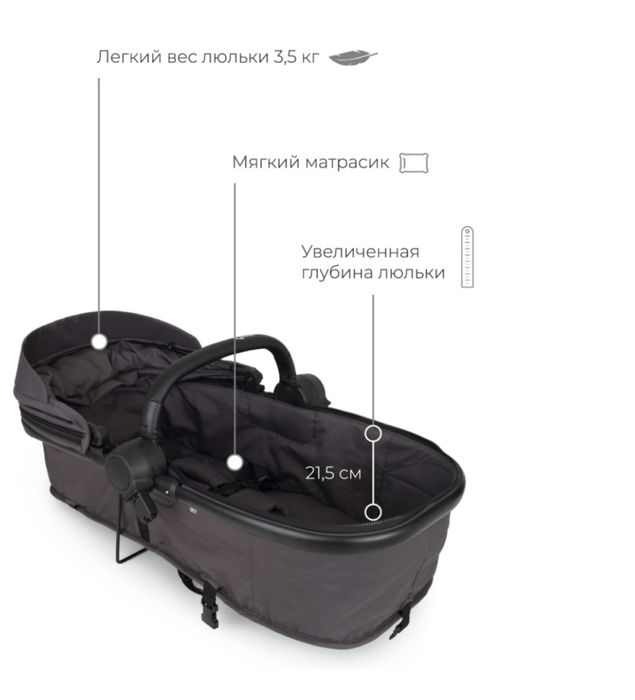 Коляска 2в1 Rant Azure