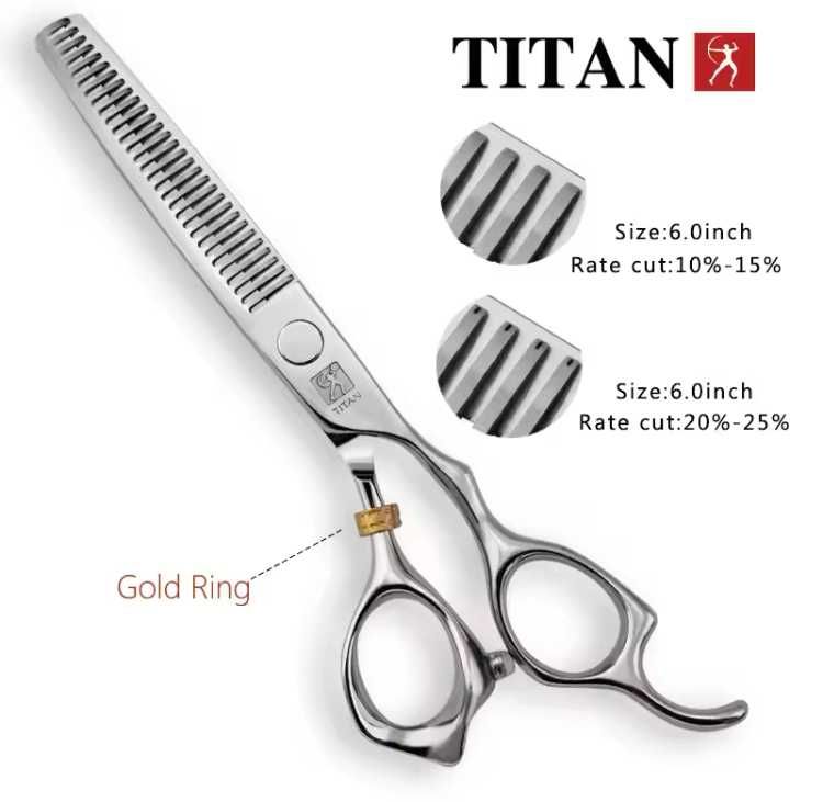 Професионални японски ножици за подстригване Titan
