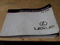 Lexus LS 430 User Manual 2001, инструкция по эксплуатации