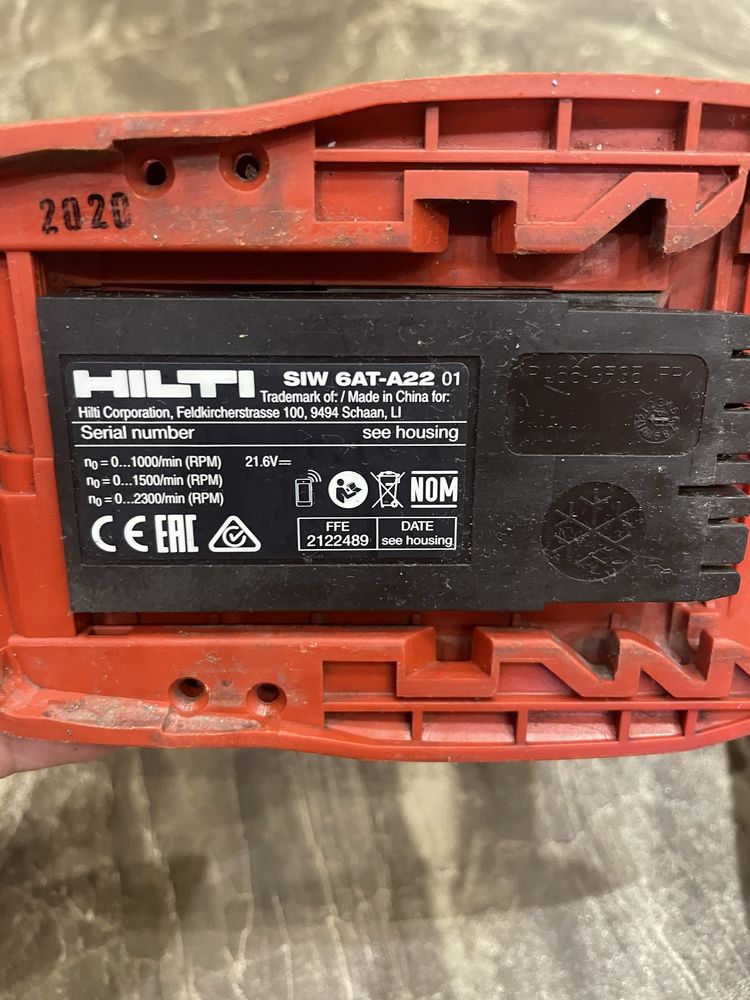 Hilti siw 6at -a22