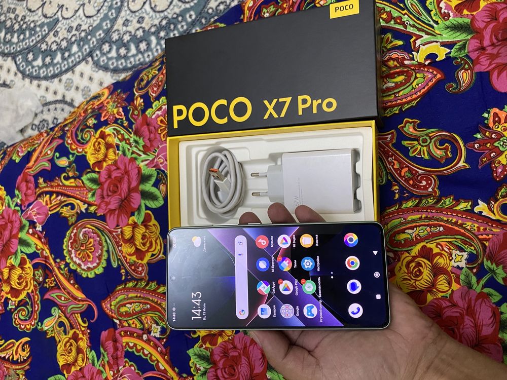 Poco X7 pro как новый 12/512