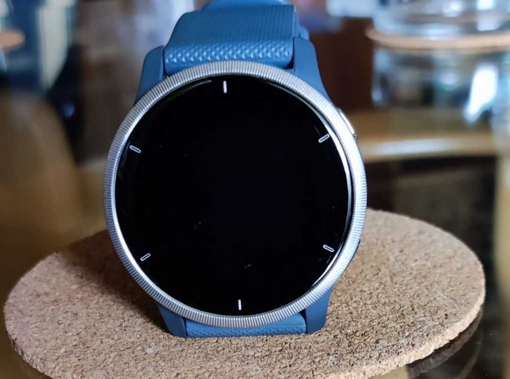 Часовник Garmin VENU 2 Silver/Graphite Blue