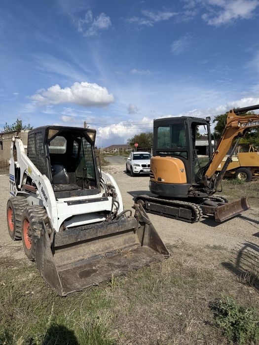 Închiriez încarcator telescopic/bobcat/prb/manitou/miniexcavator
