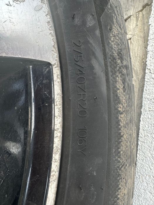Jante aliaj R20 prindere 5x120 anvelope vara 275/40/R20