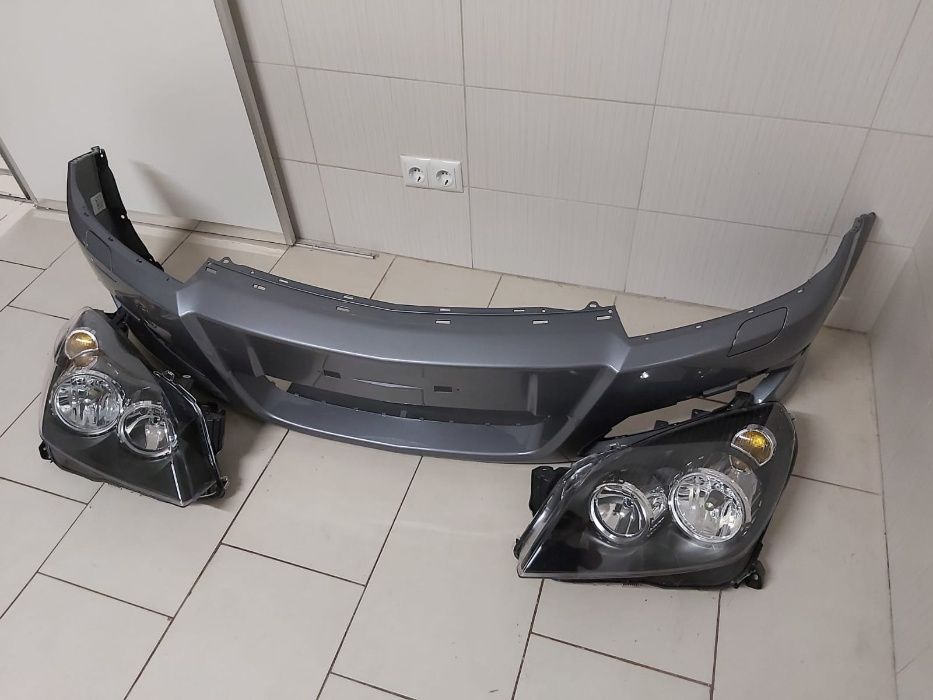 Fata Completa Opel Astra H 2004 2005 | 2006 2007 Z155 Gri Bara + Far