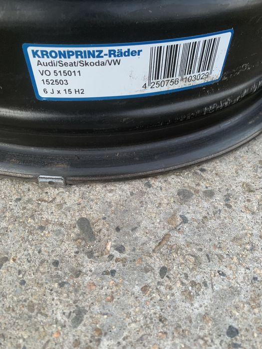 Железни джанти 15 5х100