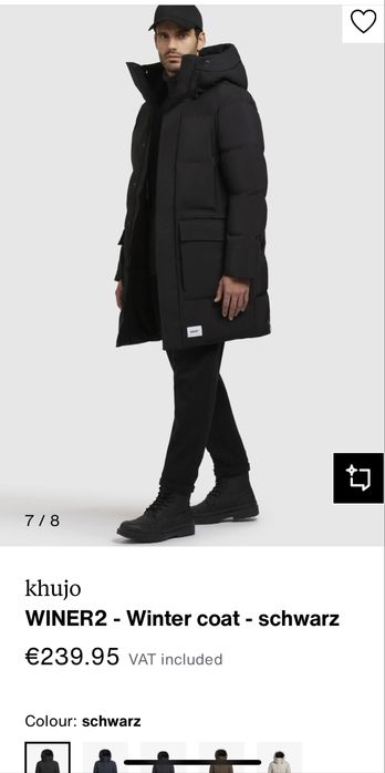 KHUJO Winer2 Winter Jacket ОРИГИНАЛНО мъжко зимно яке/парка - XL