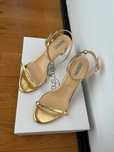 Sandale aurii Smiling Shoes