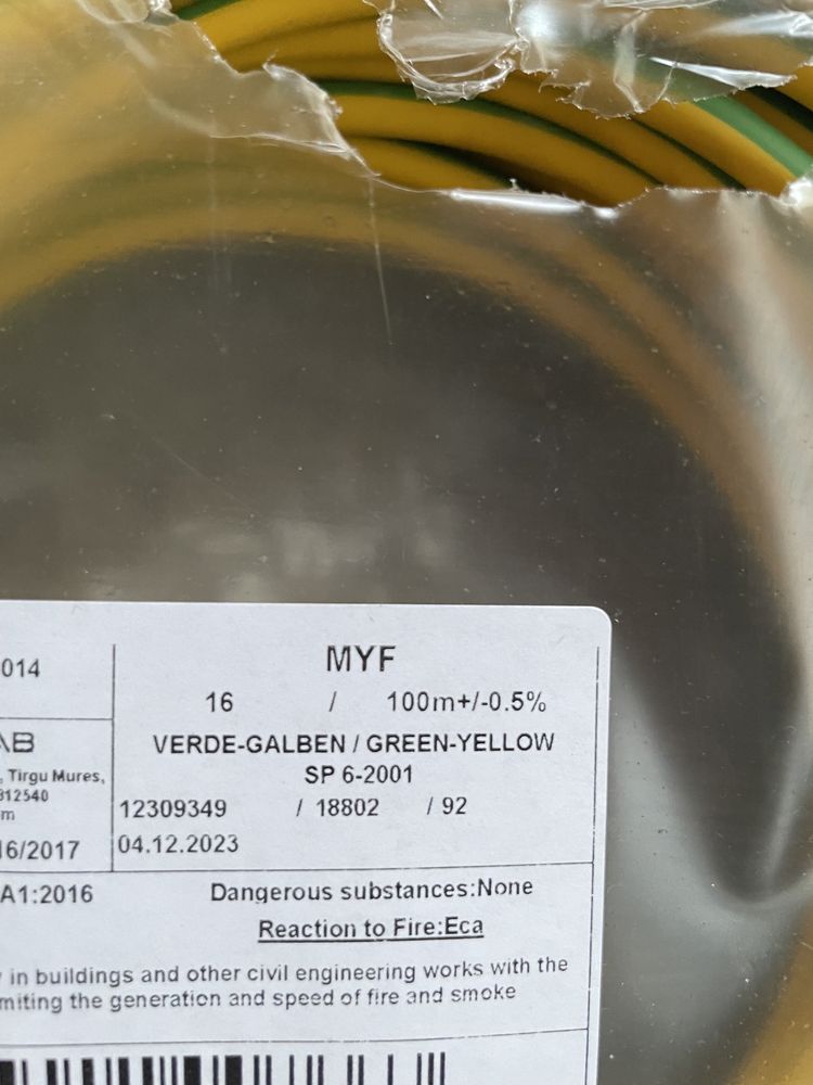 MIF Galben verde 16mm