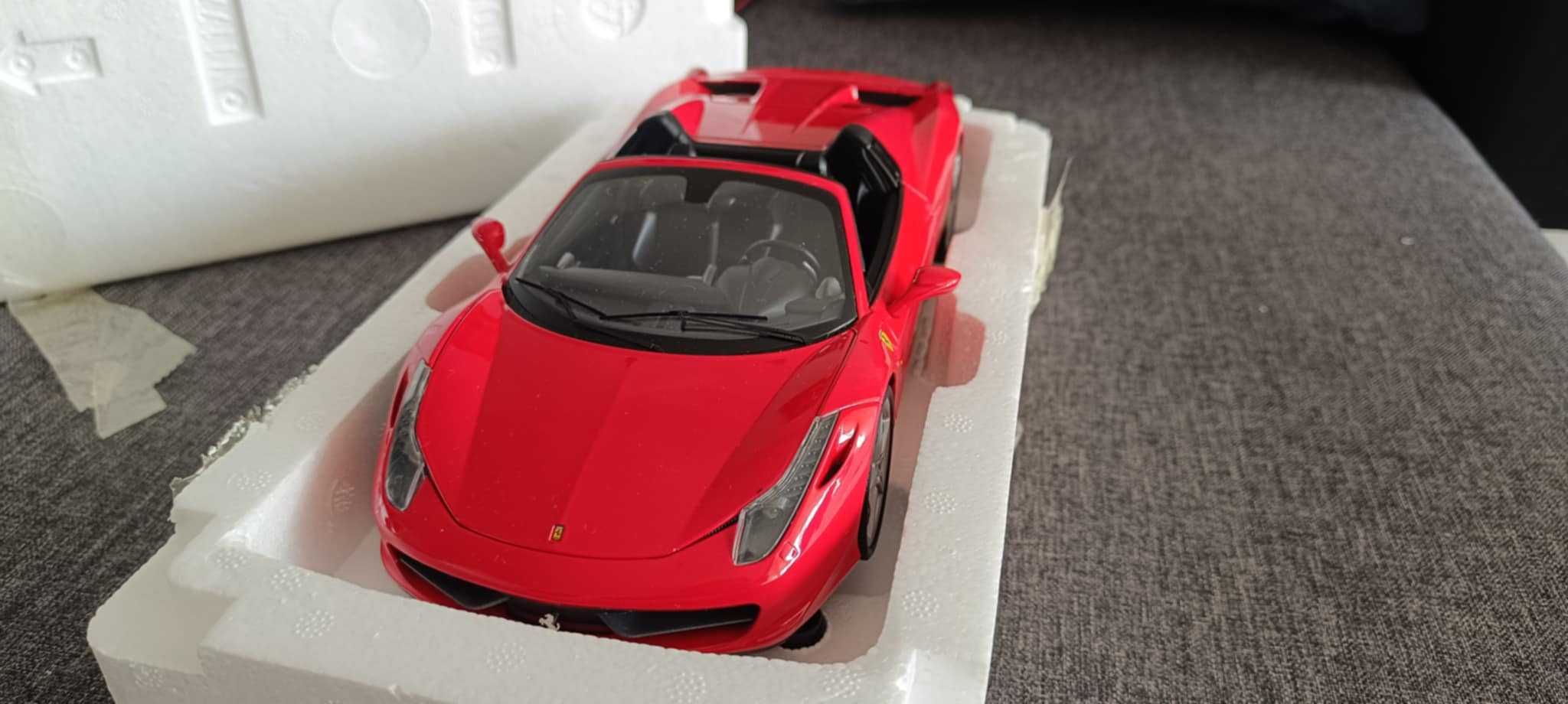 Macheta Ferrari 458 Spider HW Elite 1/18