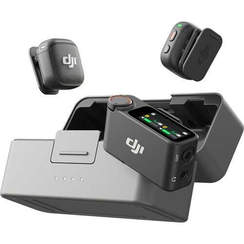 Микрофон DJI Mic 3 (2TX + 1RX + Charging Case)