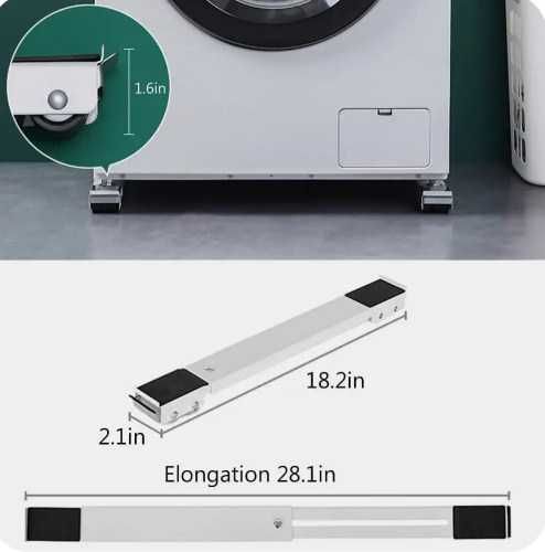 Универсальная подставка с колесиками для стиральной машины. pp2