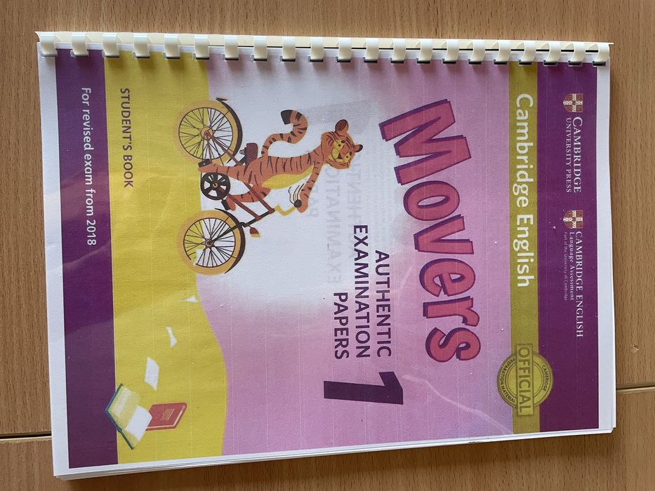 Carti teste Cambridge  Movers/ carti raspunsuri