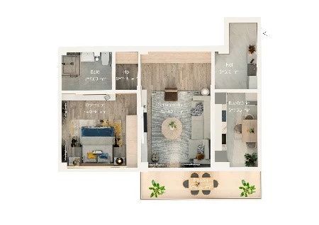 Comision 0- Apartament 2 camere decomandate Valea Lupului