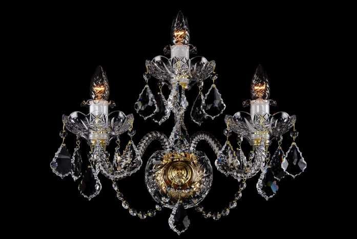 Красиви стенни лампи с кристали Swarovski