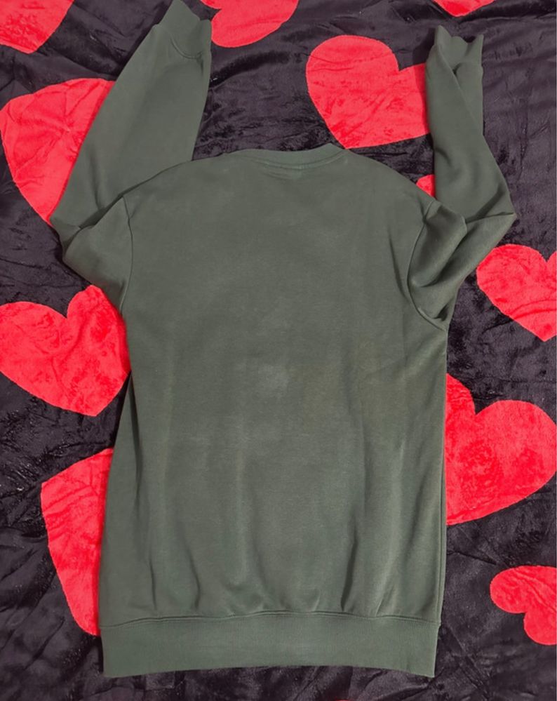 bluza h&m verde, marimea S