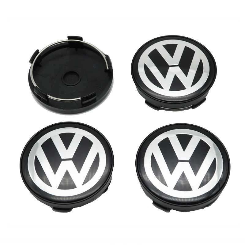 Set 4 capacele roti 55, 60 sau 63mm , pentru jante aliaj Volkswagen