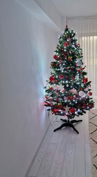 Brad de Crăciun  achiziționat de pe brad de lux, doar bradul