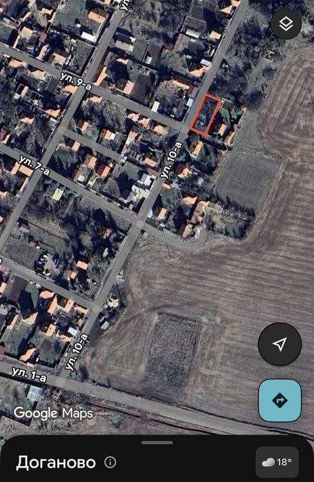 УПИ  дворно място 575 кв ТОК ,ВОДА ,КАНАЛ