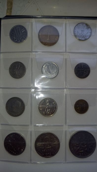 Clasor monede  fără dubluri