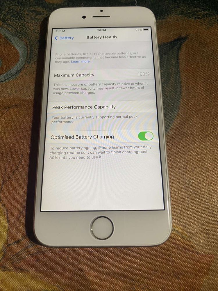 IPhone 6 S -64GB ,зарядно,модел:А 1633gray(сив)