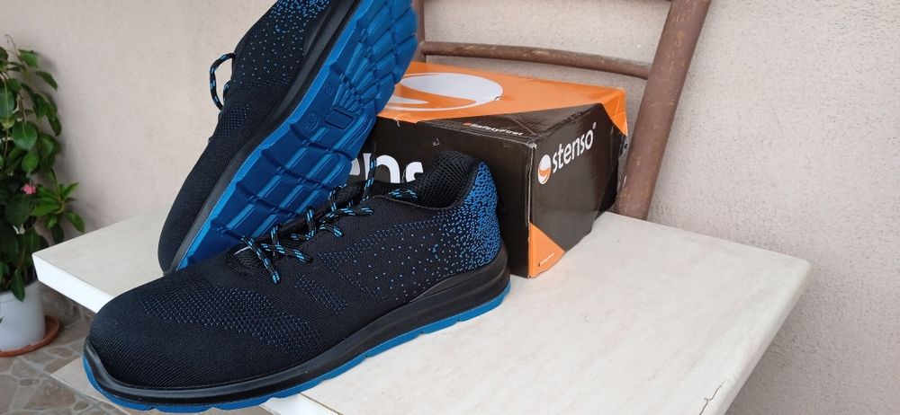 Чисто нови Работни обувки STENSO RACE LOW BLUE - 45 номер