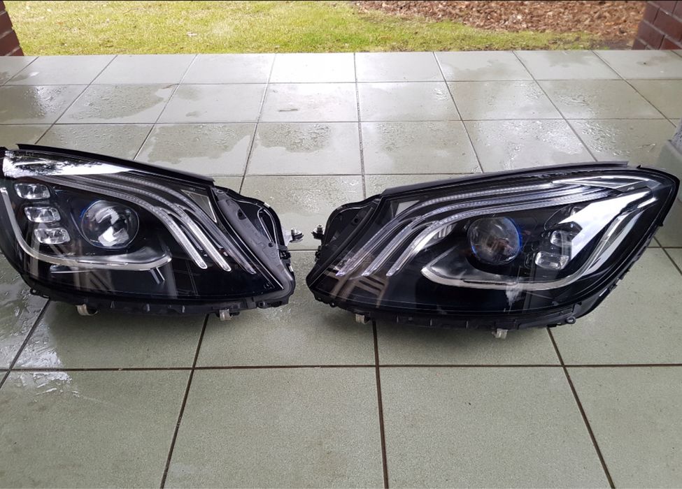 Mercedes W222 OEM Оригинални Оборудвани фар фарове фейс S class