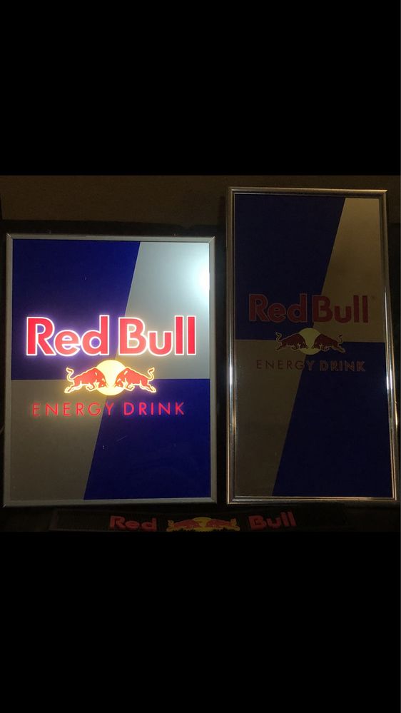 Red bull-Огледало/Arte e Design/Neon-Logo Red bull