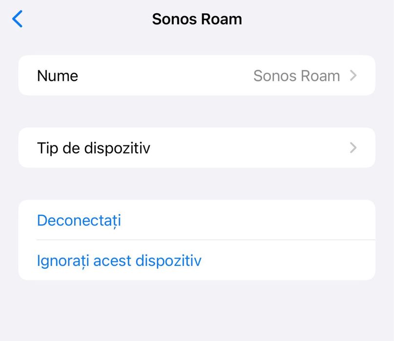 Boxa portabila Bluetoth Sonos Roam