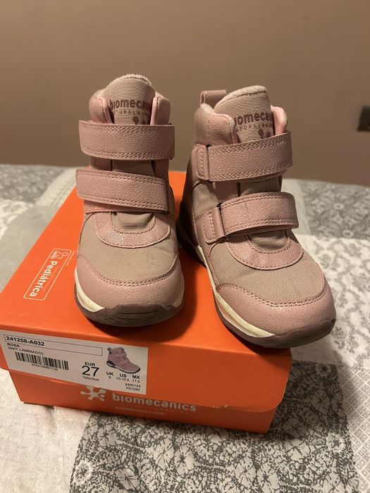 Ботуши Biomecanics розови непромокаеми