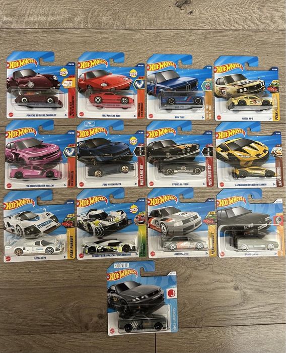 Hot wheels колички porsche bmw mazda dodge peugeot audi ford peugeot