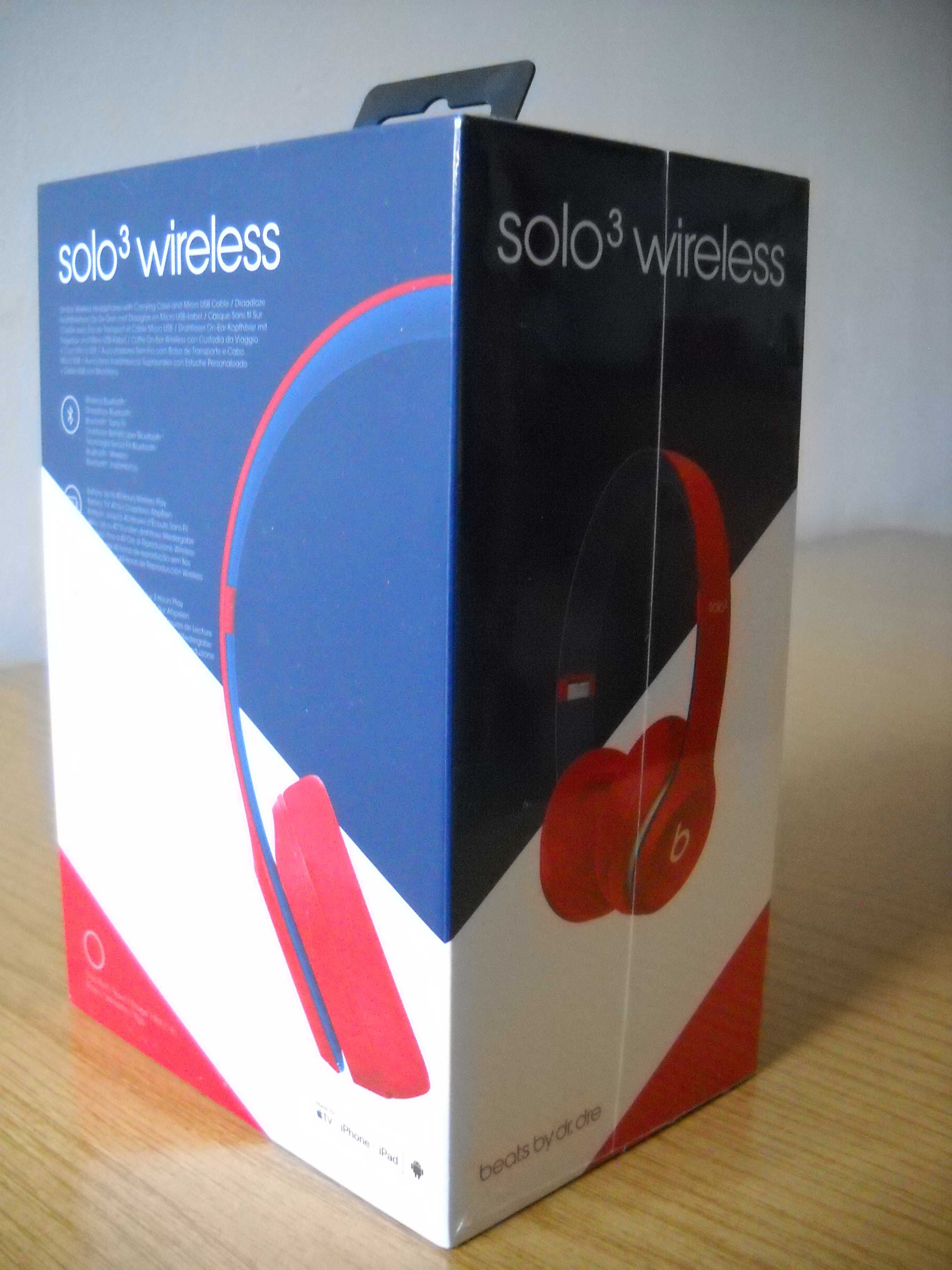 Продавам безжични стерео слушалки, с микрофон, Beats Solo3 Wireless