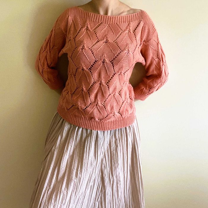 Лятна плетена блуза