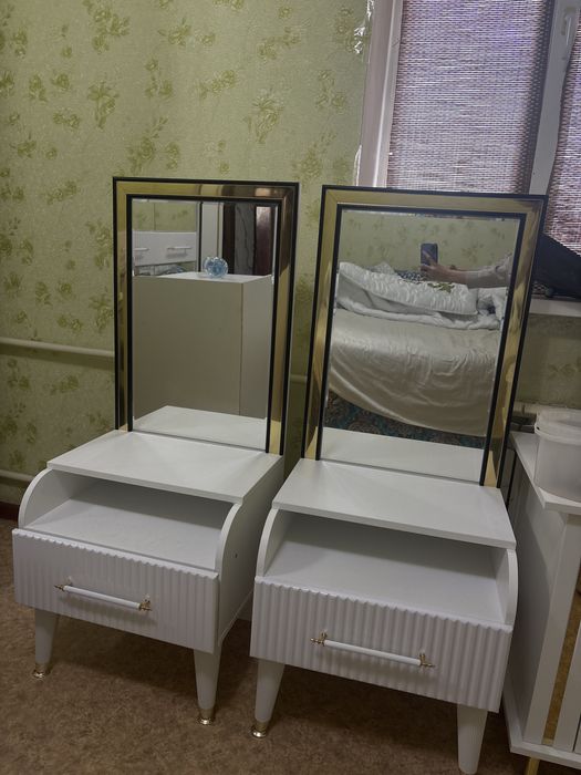 Тумбочка 2 шт  көп қолданылмаған