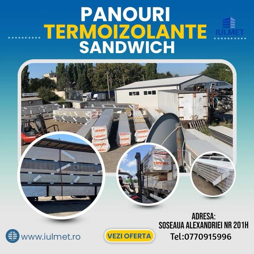 Panouri Sandwich din stoc sau la comanda