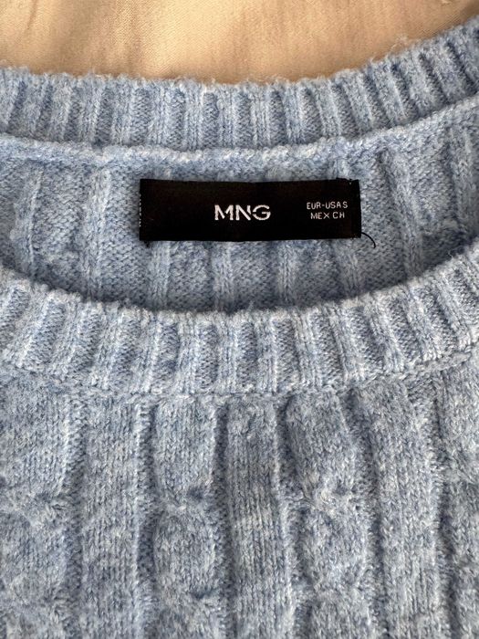 Син пуловер, S номер, Манго