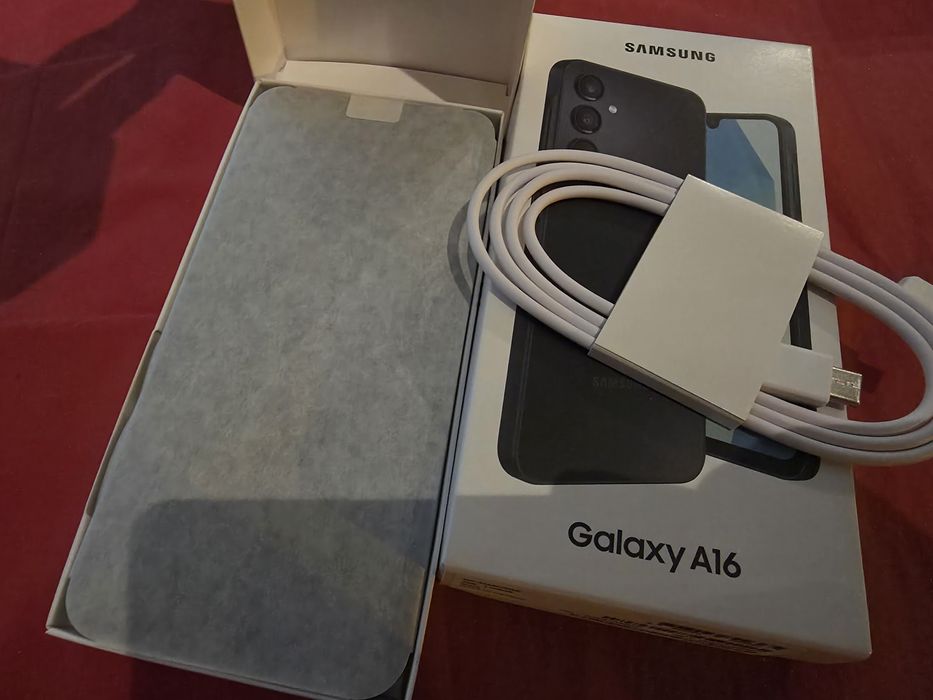 -Samsung A16, Nou, 128Gb, 4Ram, 0 cicluri incarcare, neactivat, nefolo