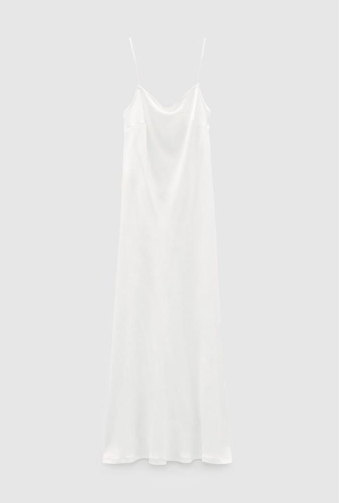 Rochie spate gol satinata