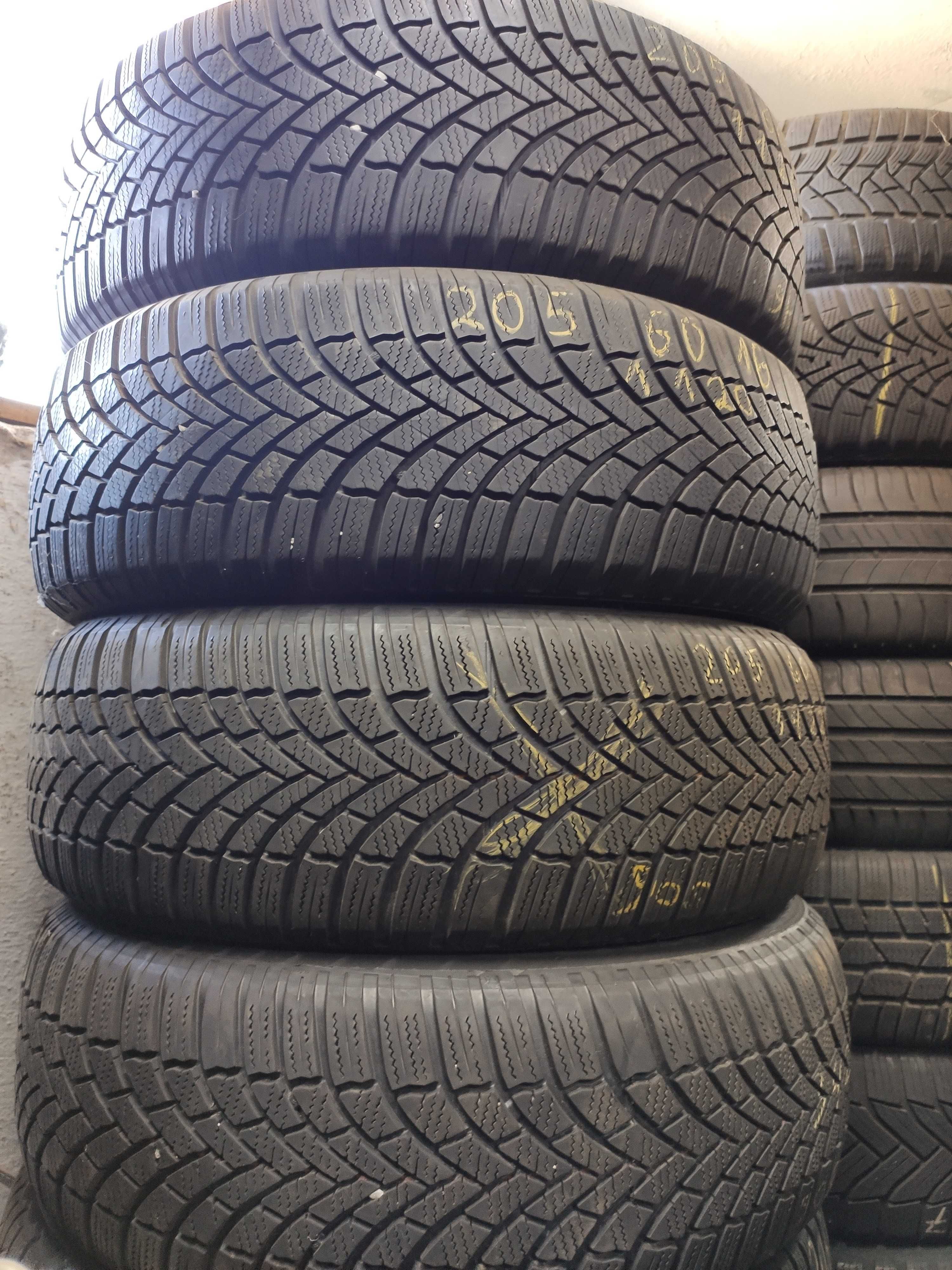 4бр Зимни Гуми 205 60 16 - Bridgestone - DOT 20, 22