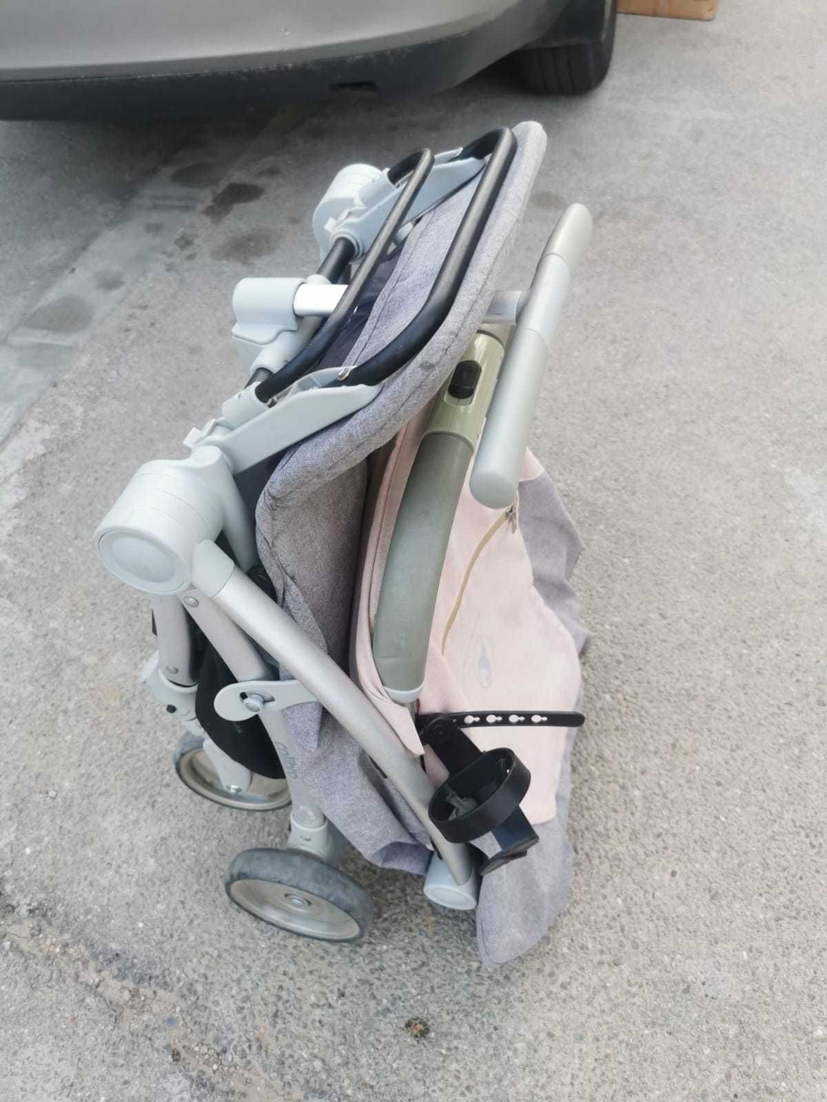 Carucior sport pliabil cu o singura mana Colibro Clip, Mirage
