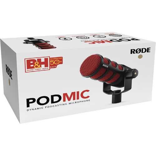 Микрофон динамический Rode Podmic Red