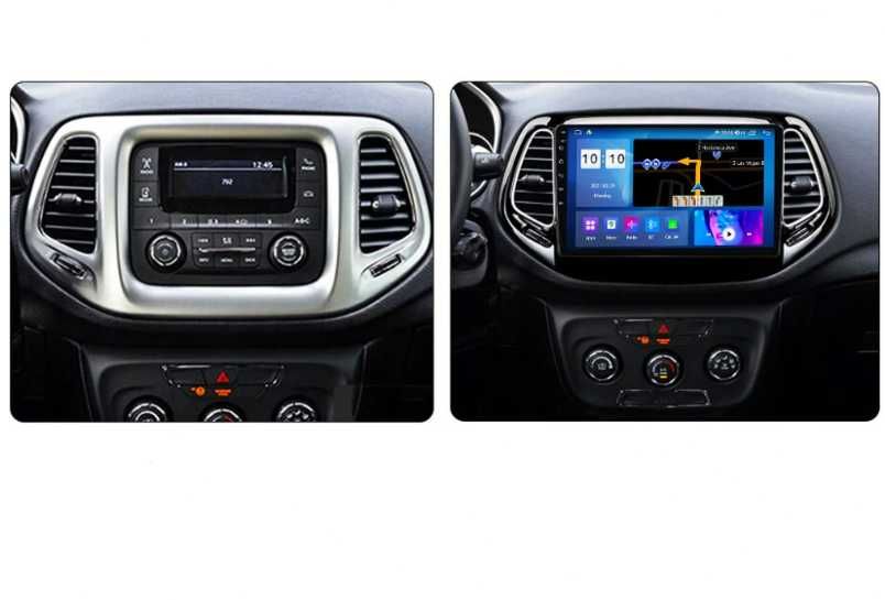 9-инчова мултимедия подарък камера за JEEP Compass 2nd Gen (2017–2022)